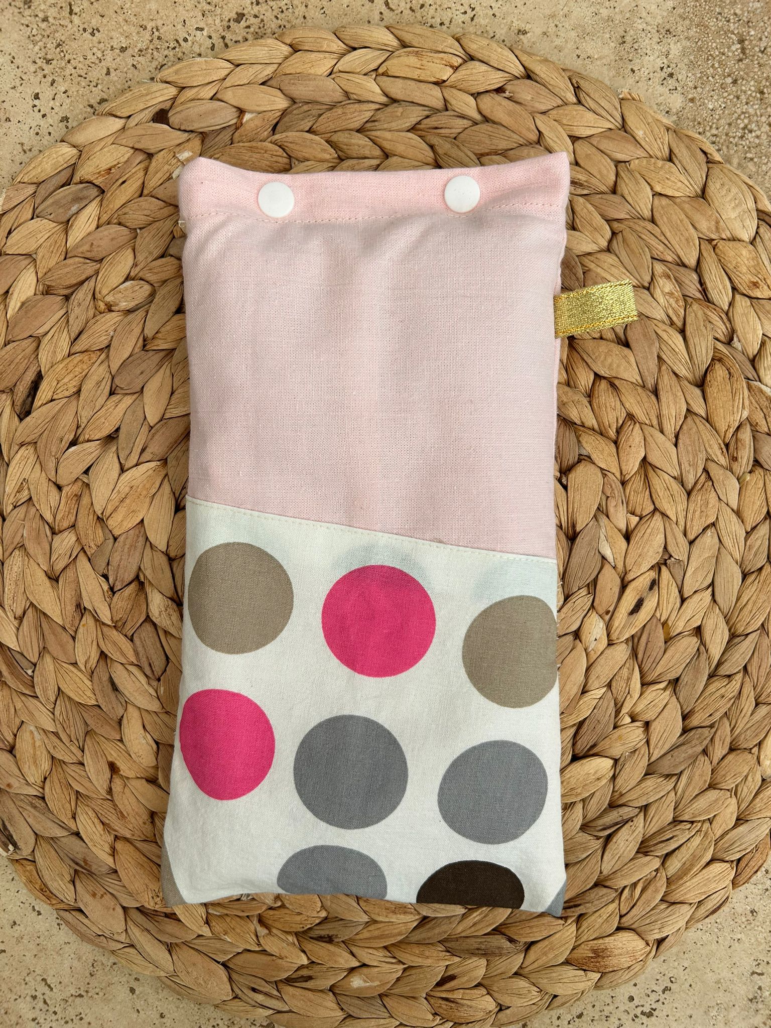 Bouillotte sèche artisanale en noyaux de cerise