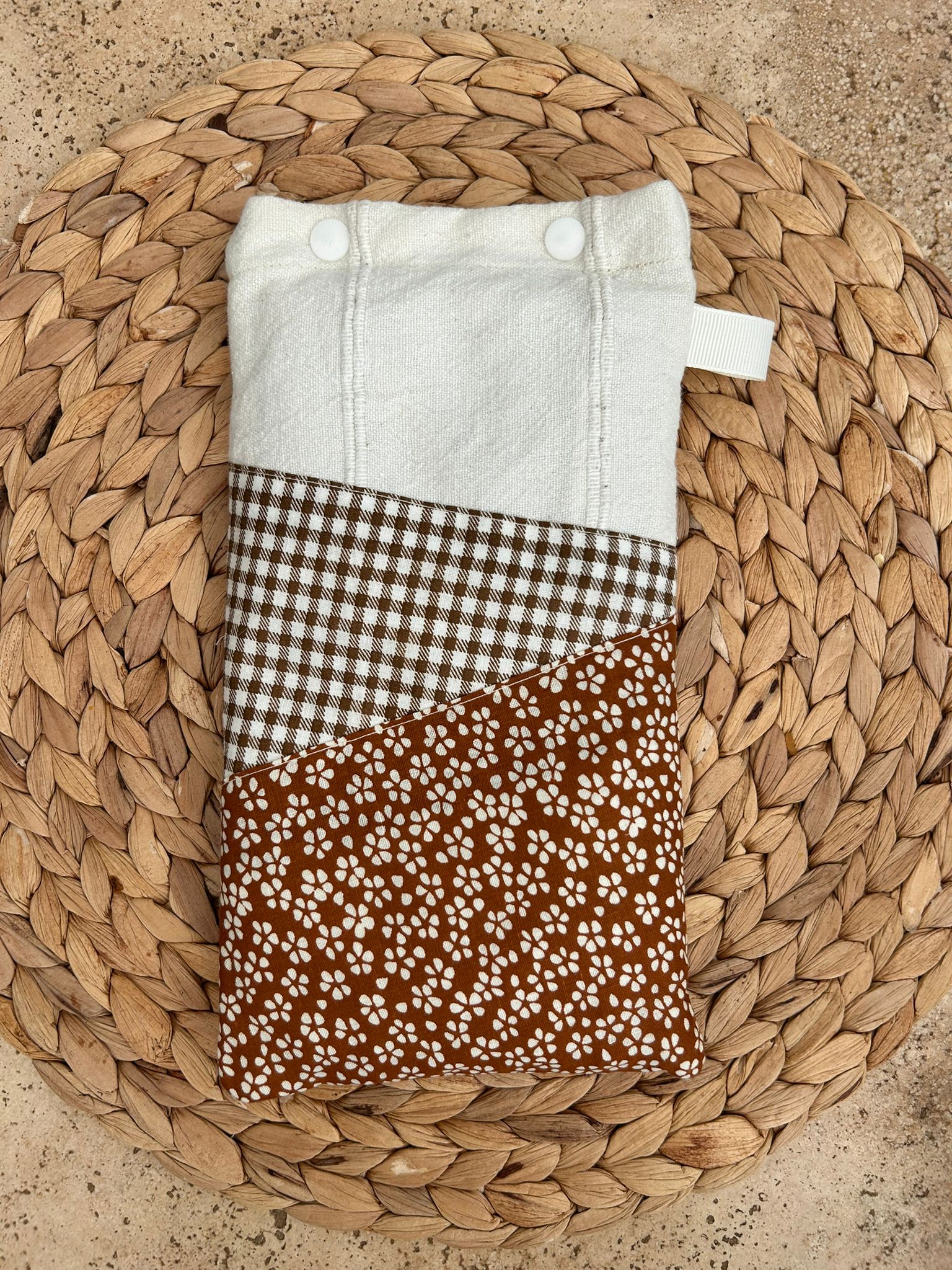 Bouillotte sèche artisanale en noyaux de cerise