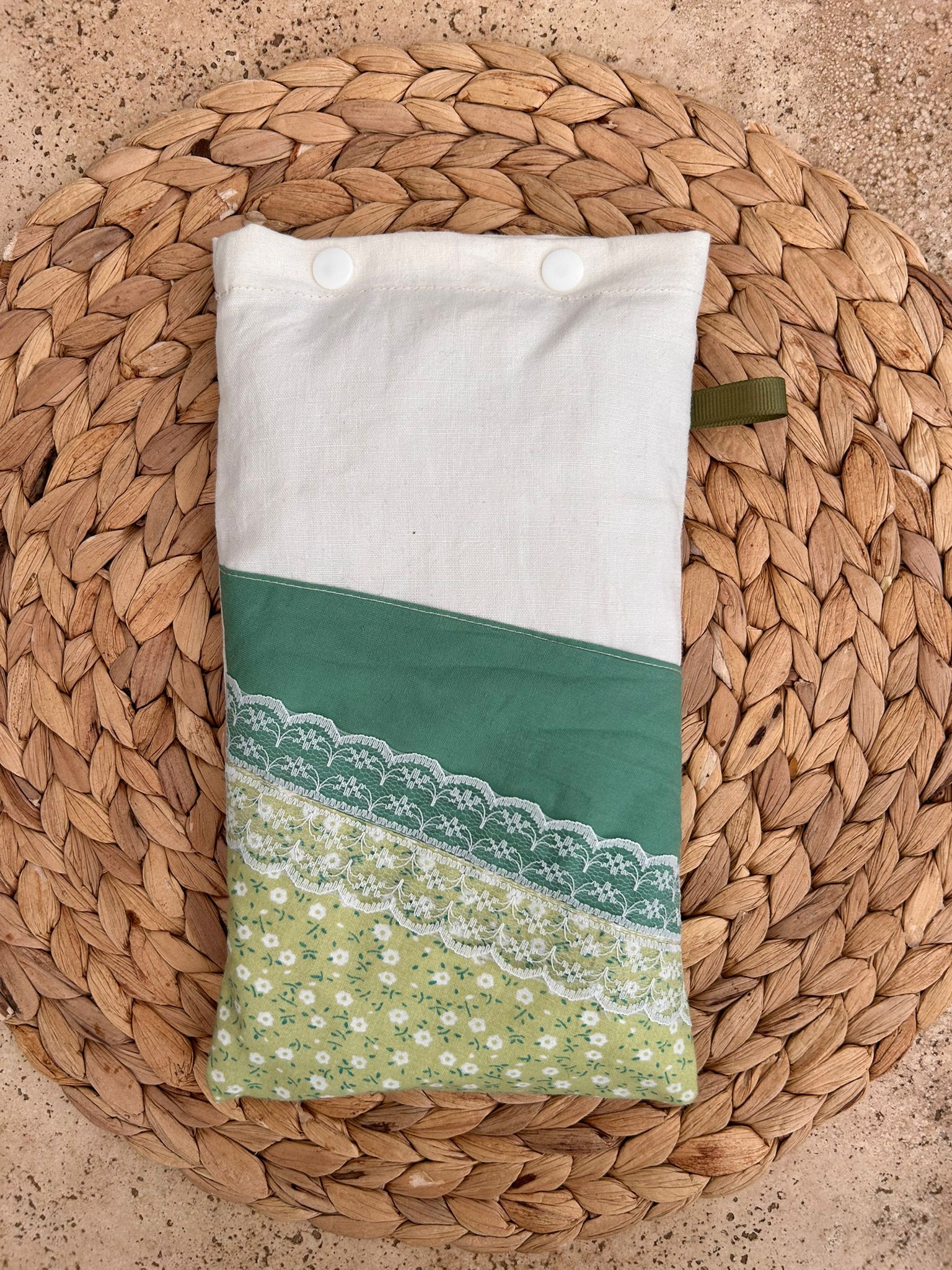 Bouillotte sèche artisanale en noyaux de cerise