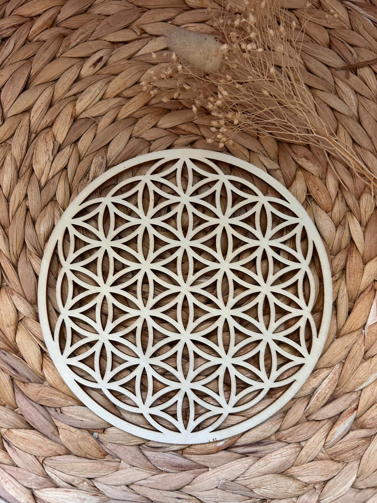 Fleur de Vie en bois