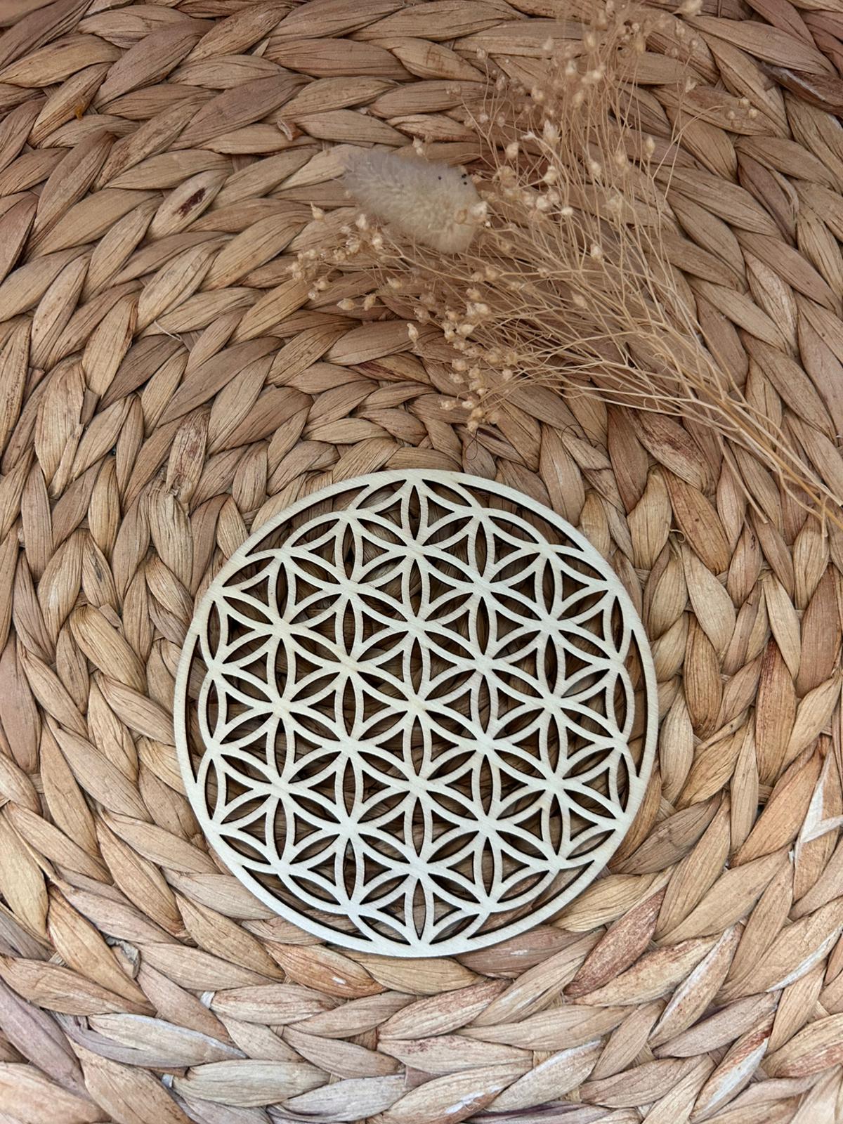 Fleur de Vie en bois